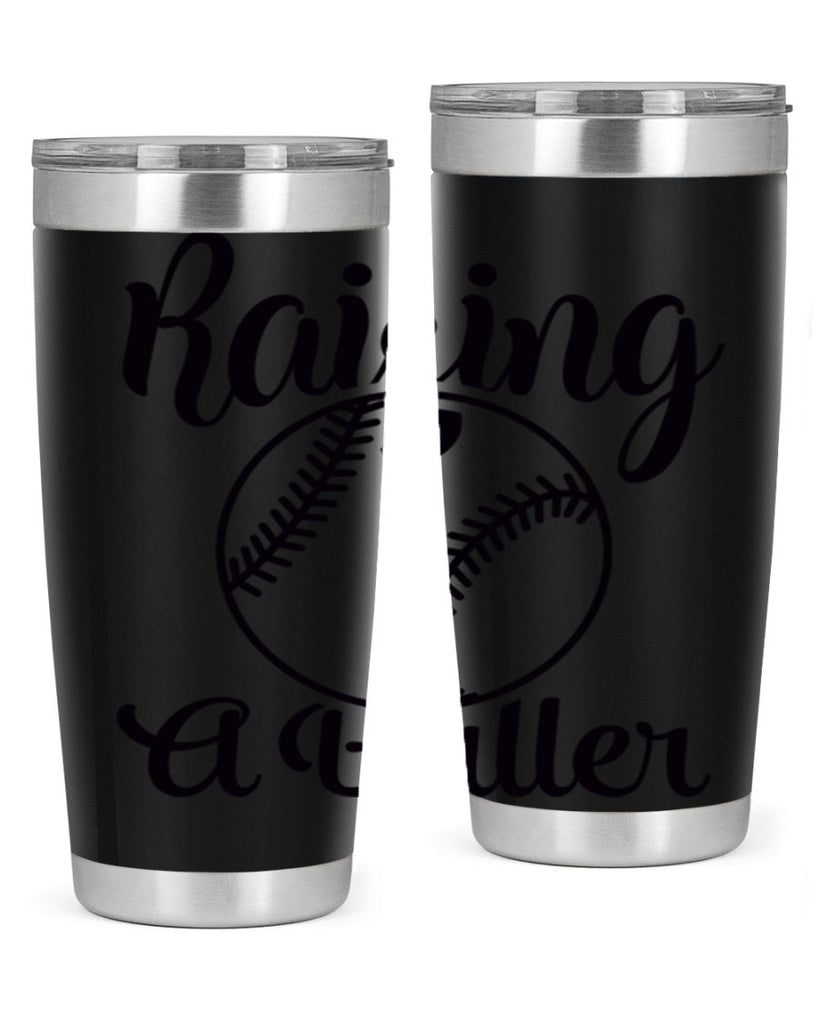 raising a baller 2277#- softball- Tumbler