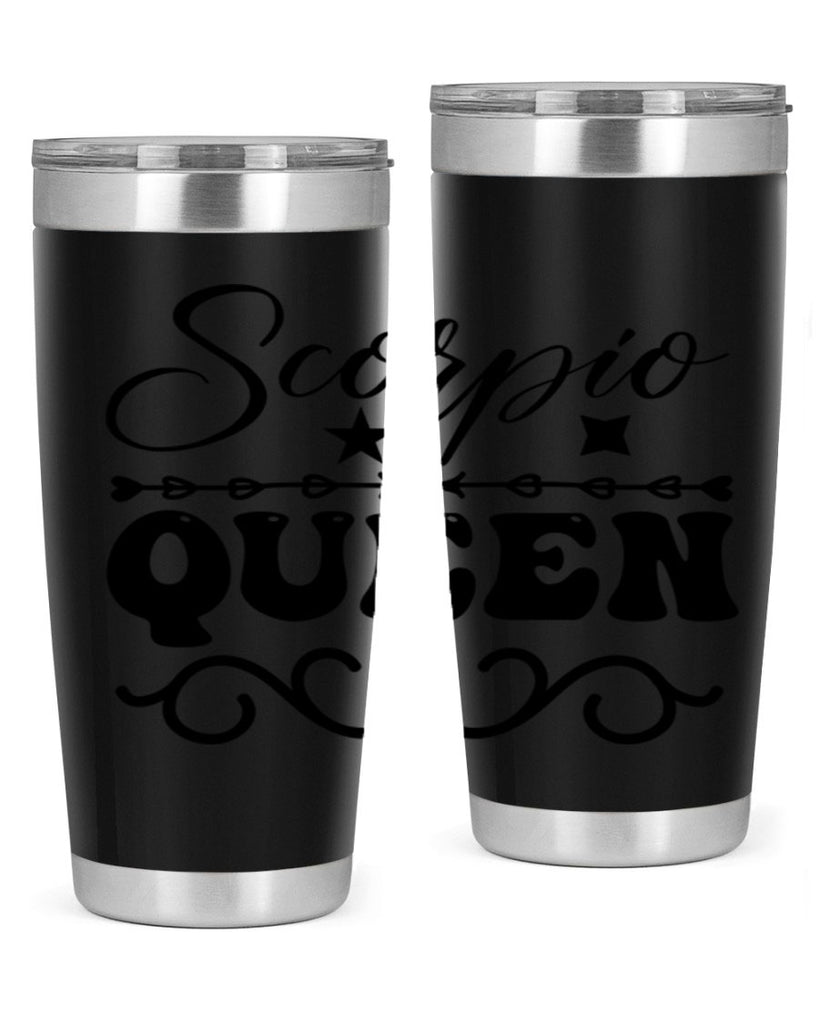 scorpio queen 447#- zodiac- Tumbler