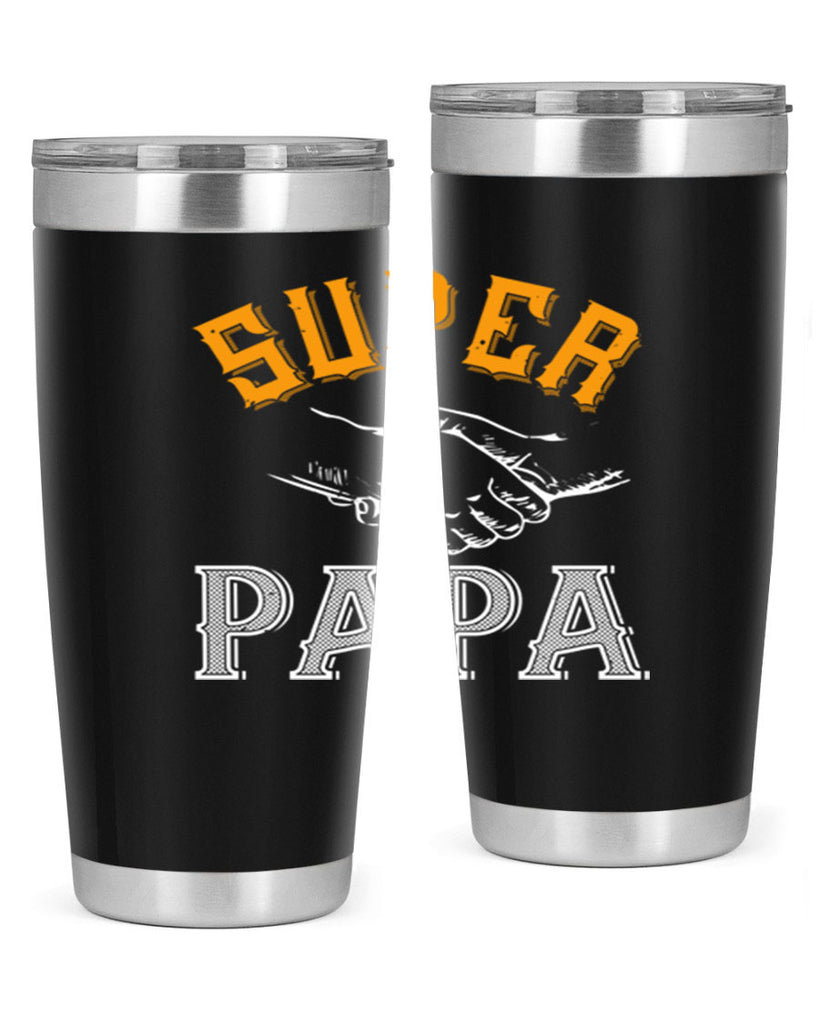 super papa 8#- grandpa - papa- Tumbler