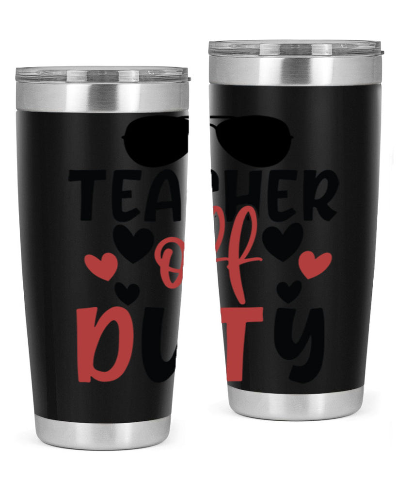teacher off duty Style 205#- teacher- tumbler