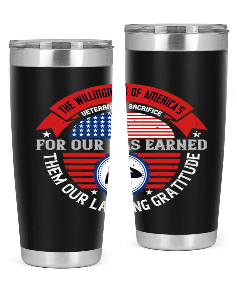 the willingness of americas 88#- Veterns Day- Tumbler