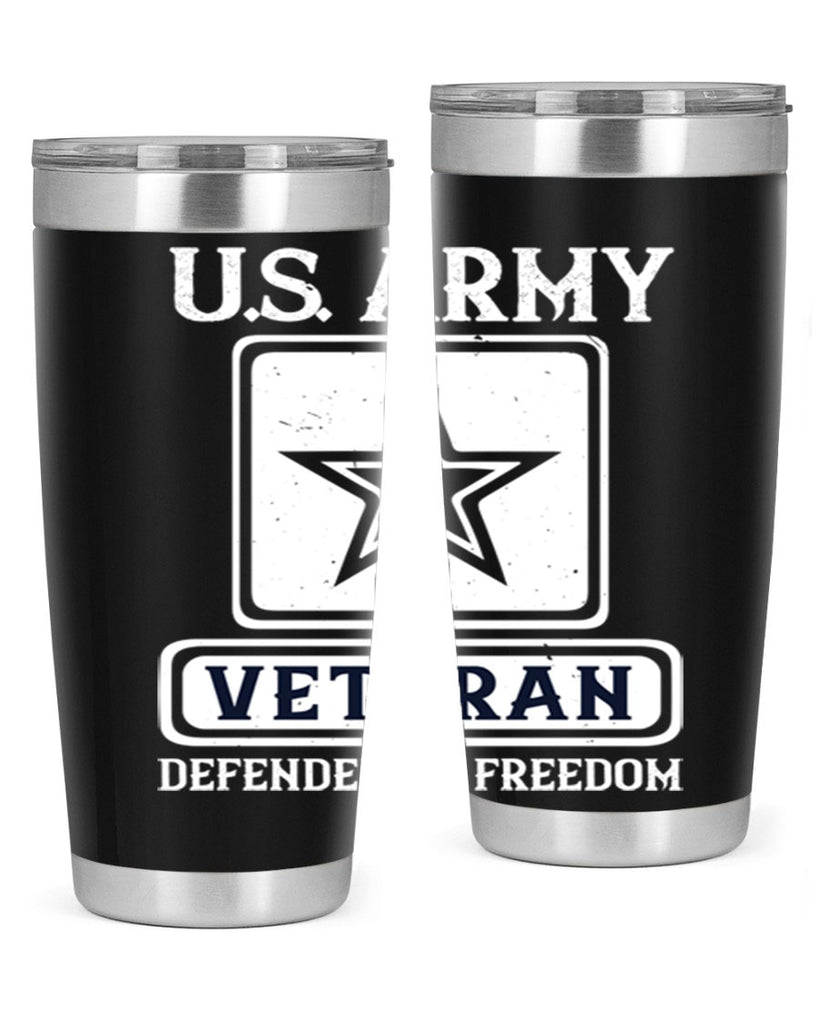 us army veteran defender of freedom 14#- Veterns Day- Tumbler