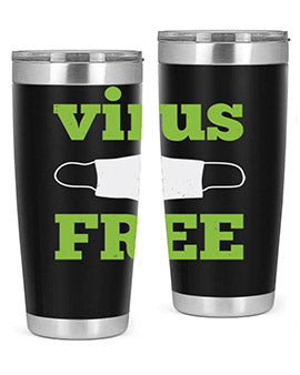 virus free Style 20#- corona virus- Tumbler