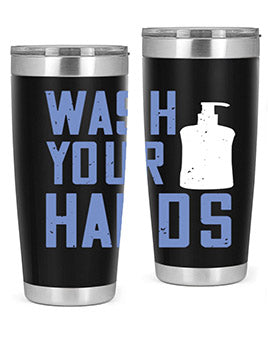 wash your hands Style 13#- corona virus- Tumbler