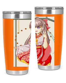 A beautiful and happy girl with kimono 104#- anime- Tumbler