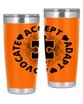Accept Style 41#- autism- Tumbler