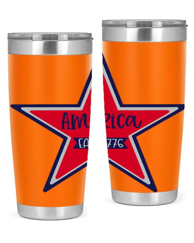 America East Style 144#- Fourt Of July- Tumbler