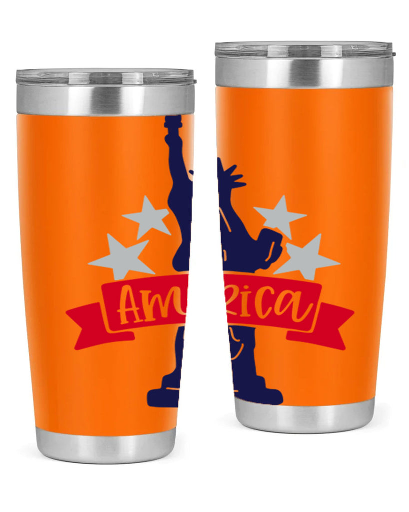 America Style 145#- Fourt Of July- Tumbler