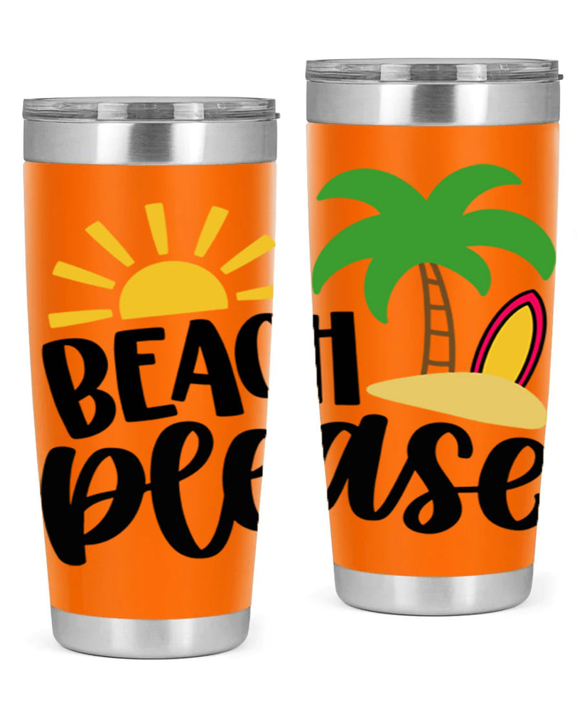 Beach Please Style 51#- summer- Tumbler