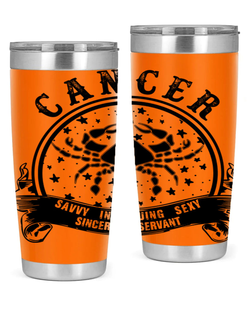 Cancer 13#- zodiac- Tumbler