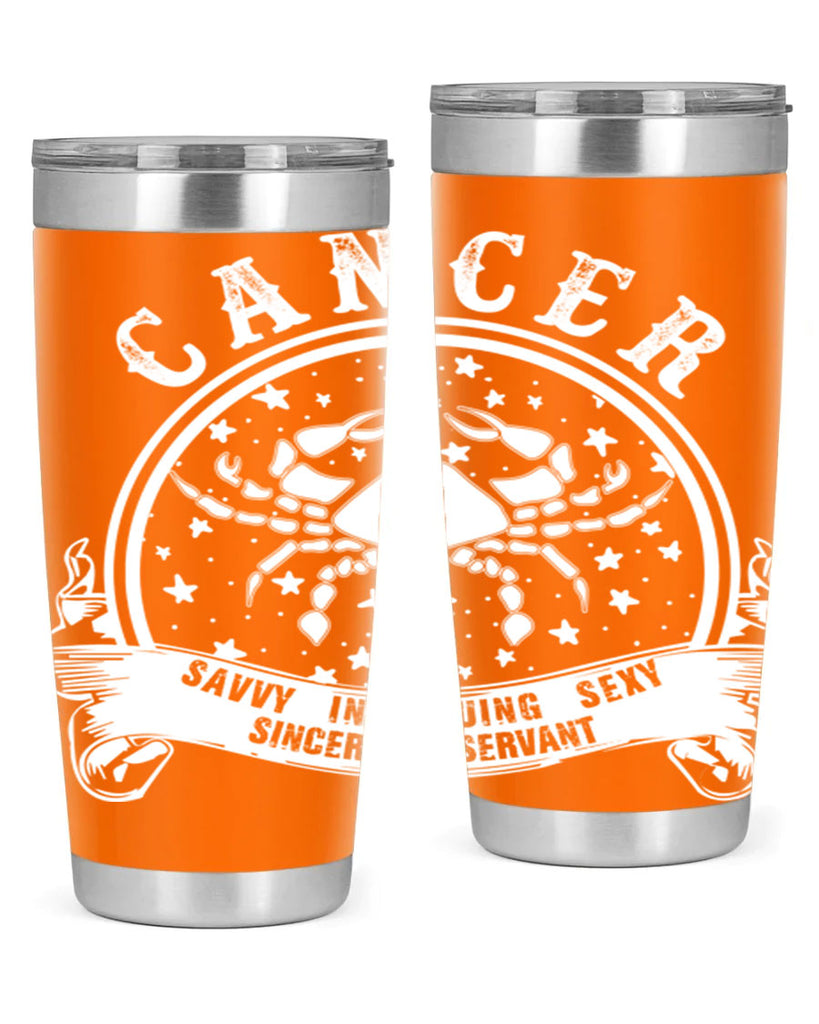 Cancer 14#- zodiac- Tumbler