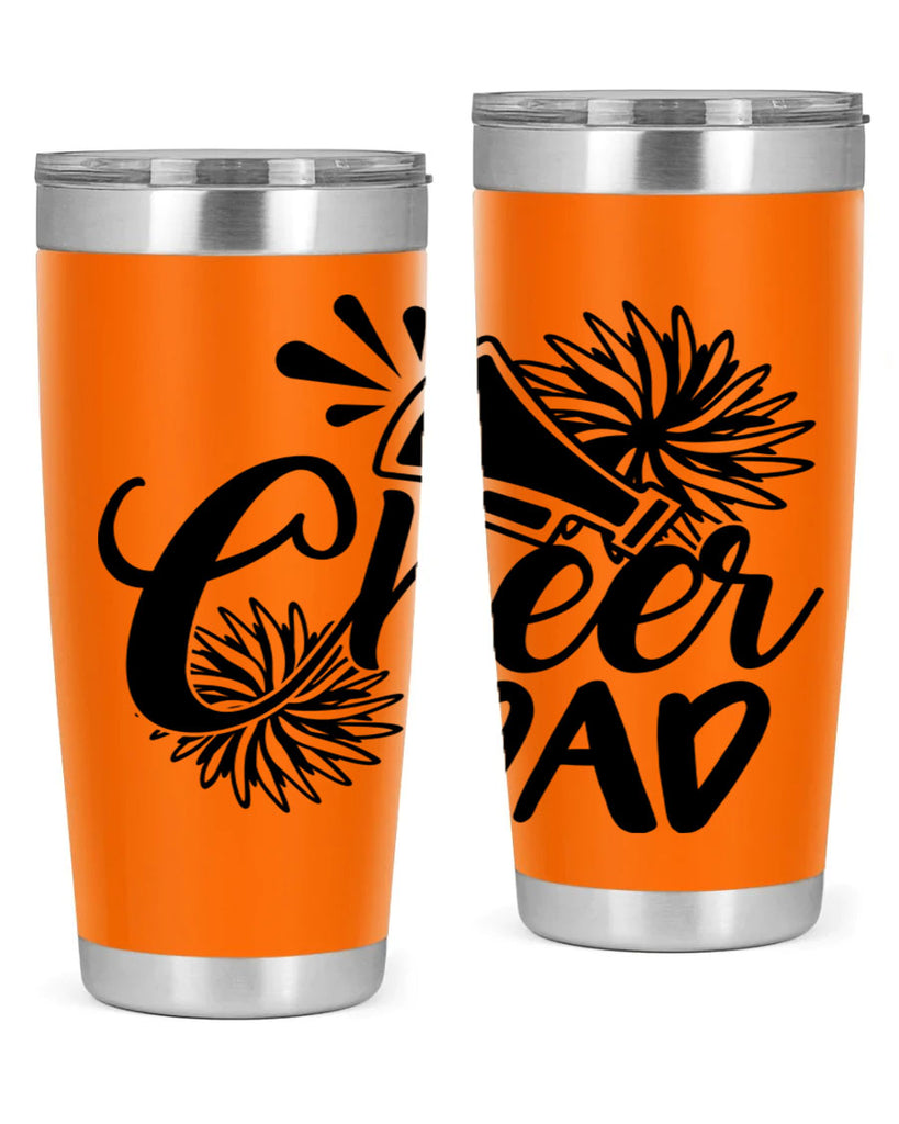 Cheer dad 1391#- cheer- Tumbler