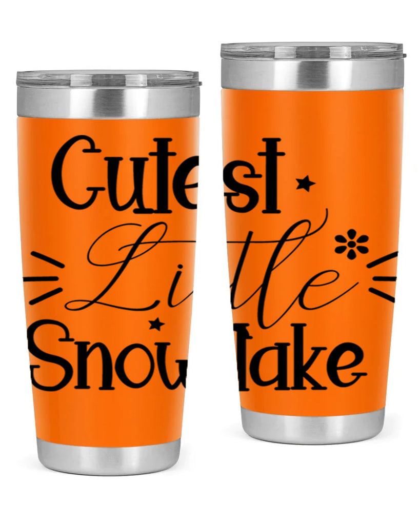Cutest Little Snowflake90#- winter- Tumbler