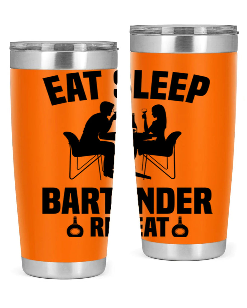 Eat sleep Style 3#- bartender- tumbler
