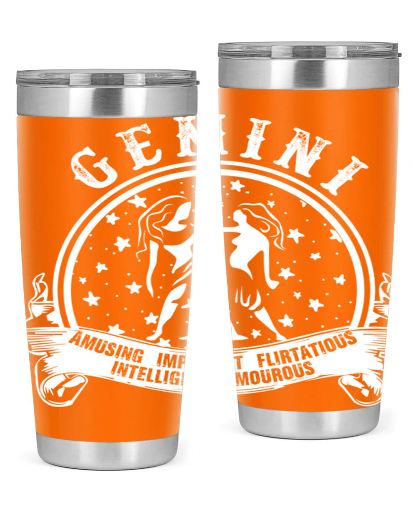 Gemini 10#- zodiac- Tumbler