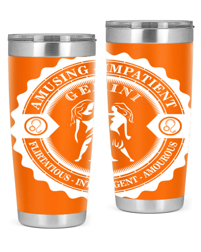 Gemini 12#- zodiac- Tumbler