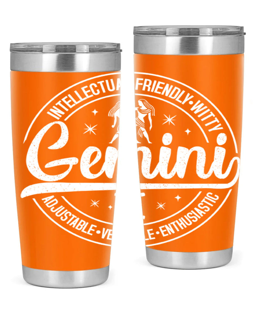 Gemini 226#- zodiac- Tumbler