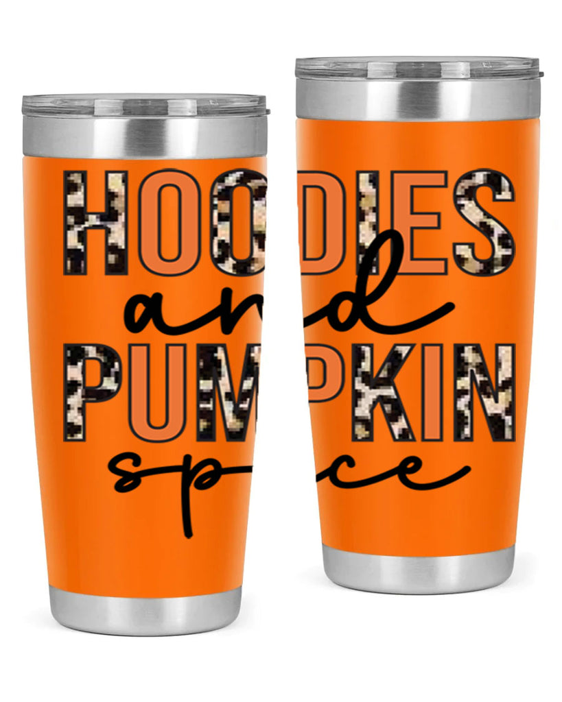 Hoodies and pumpkin spice 317#- fall- Tumbler