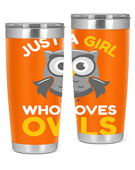 Just a Boy Who Loves A TurtleRabbit 11#- owl- Tumblers