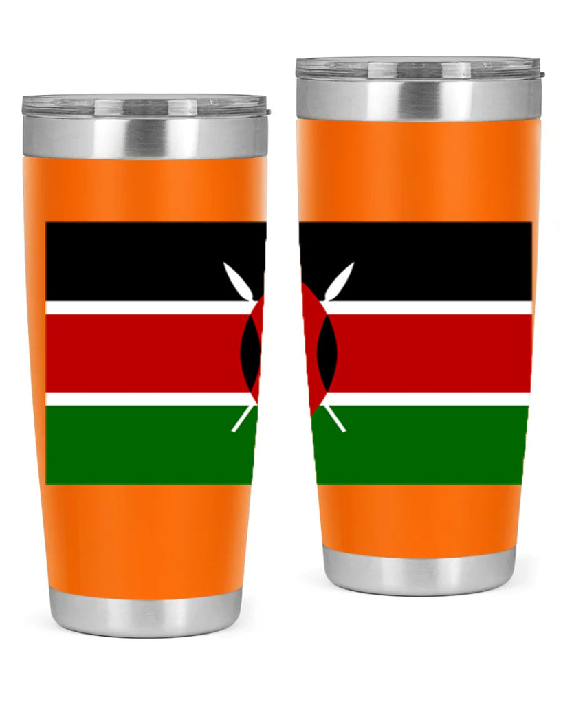 Kenya 110#- world flags- Tumbler