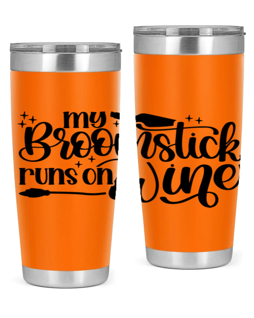 My Broomstick Runs On Wine Style 34#- make up- Tumbler