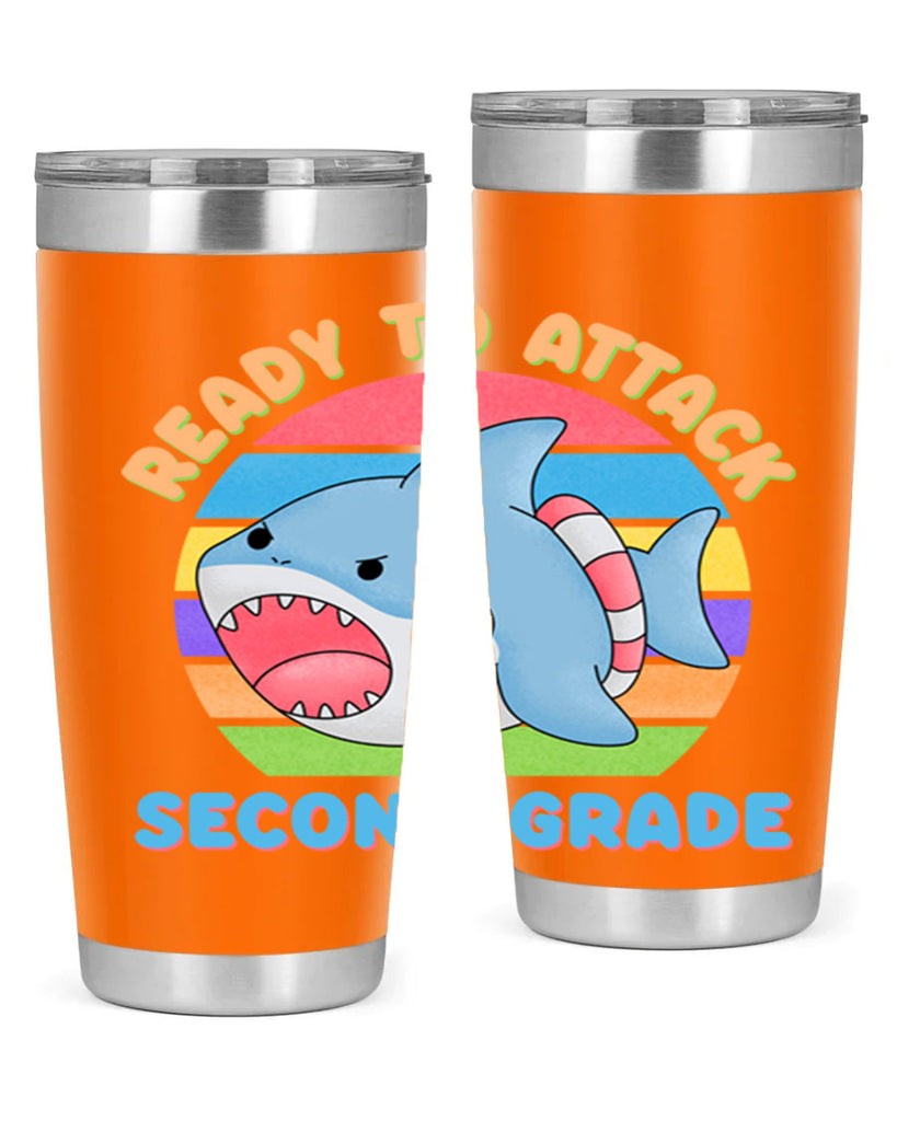Ready to Attack 2nd Grade 19#- second grade- Tumbler