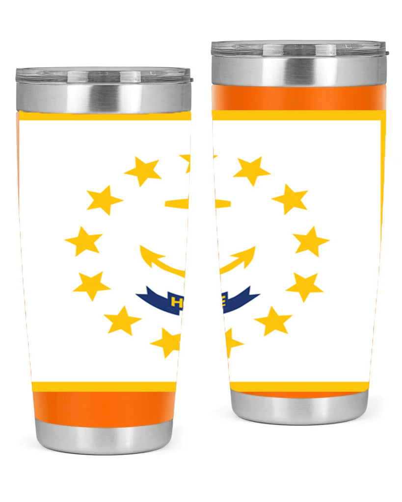 Rhode Island 13#- Us Flags- Tumbler