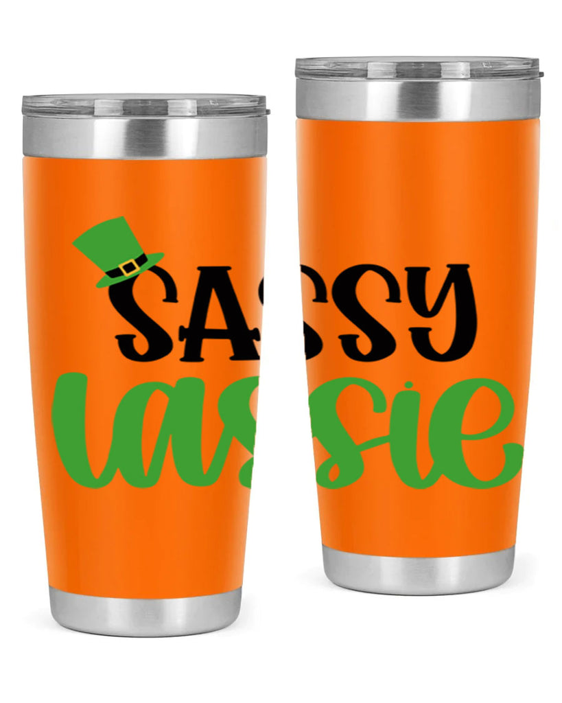 Sassy Iassie Style 34#- St Patricks Day- Tumbler
