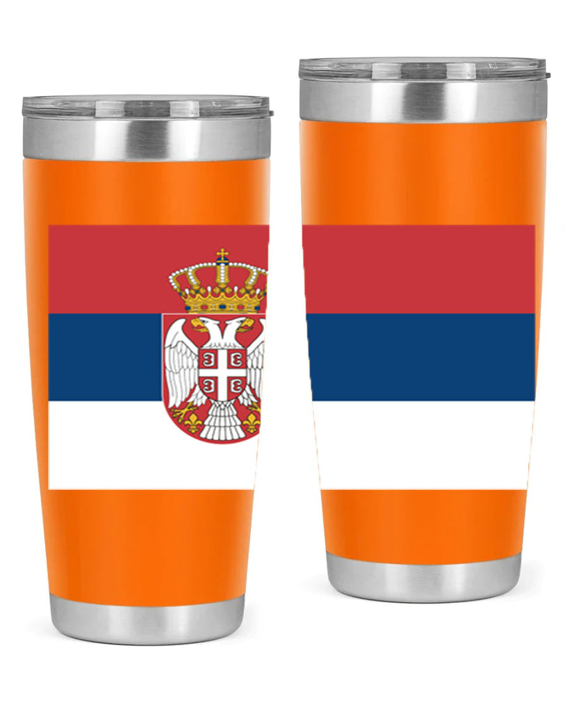 Serbia 44#- world flags- Tumbler