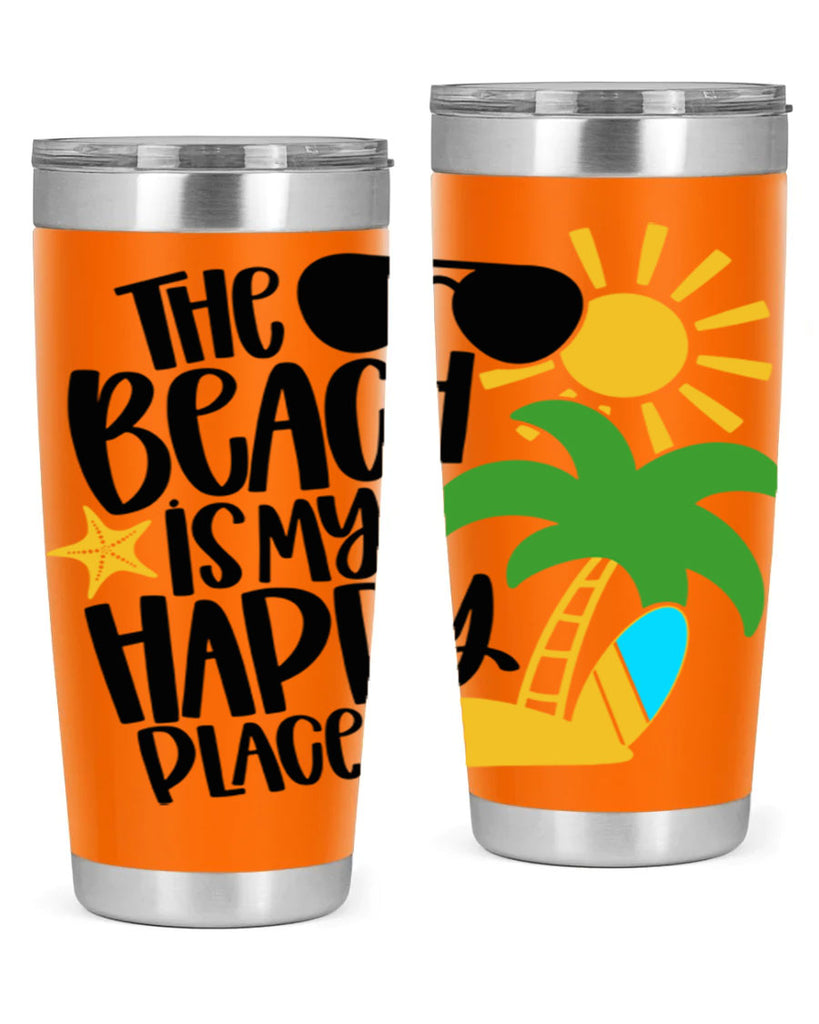 The Beach Is My Happy Place Style 12#- summer- Tumbler