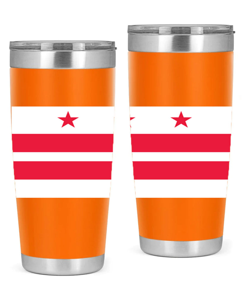 Washington DC 5#- Us Flags- Tumbler
