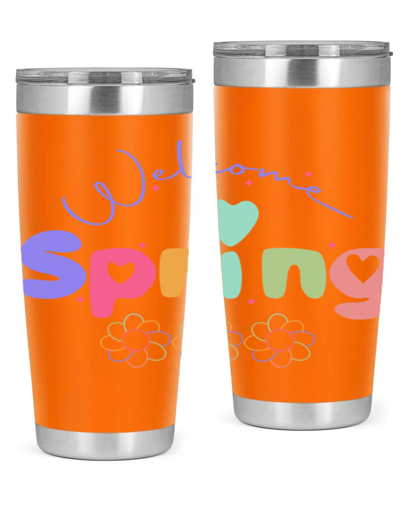 Welcome Spring583#- spring- Tumbler
