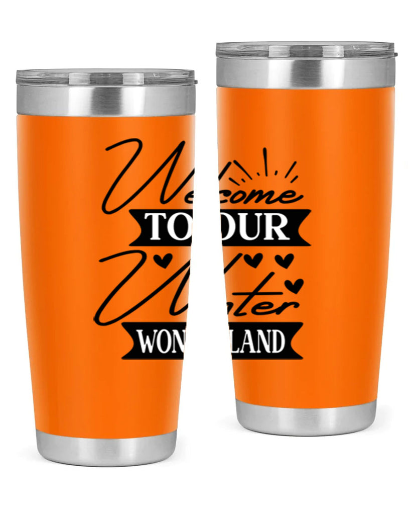 Welcome To Our Winter Wonderland 468#- winter- Tumbler