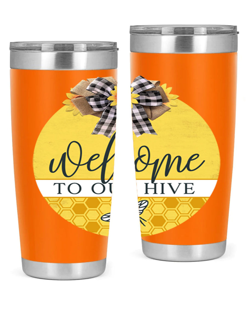 Welcome to our Hive complete yellow Mockup589#- spring- Tumbler