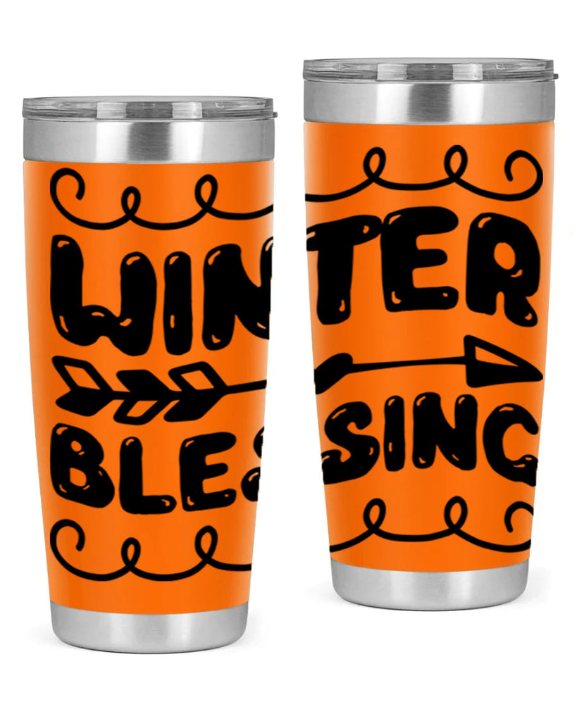 Winter Blessing 545#- winter- Tumbler