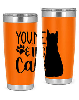 You Me The Cat Style 110#- cat- Tumbler