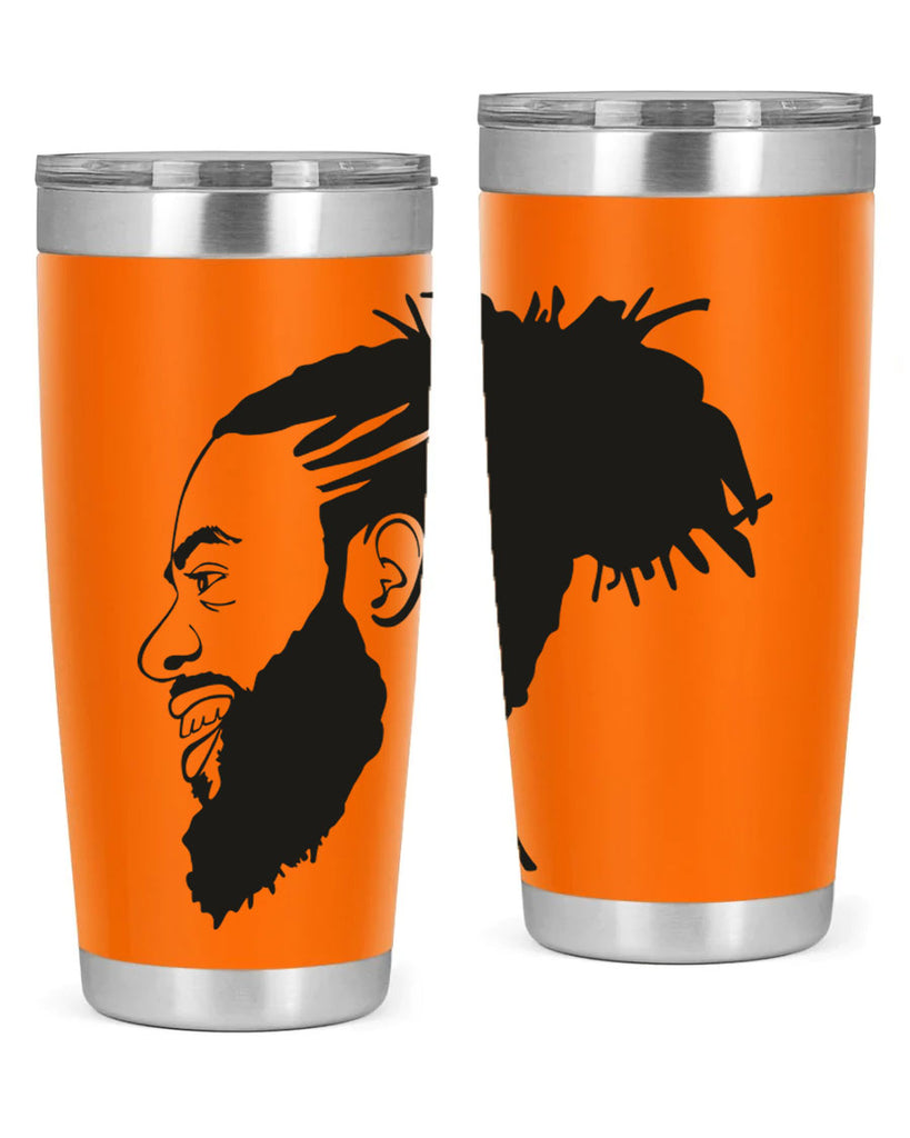 beardman 45#- black men - boys- tumbler