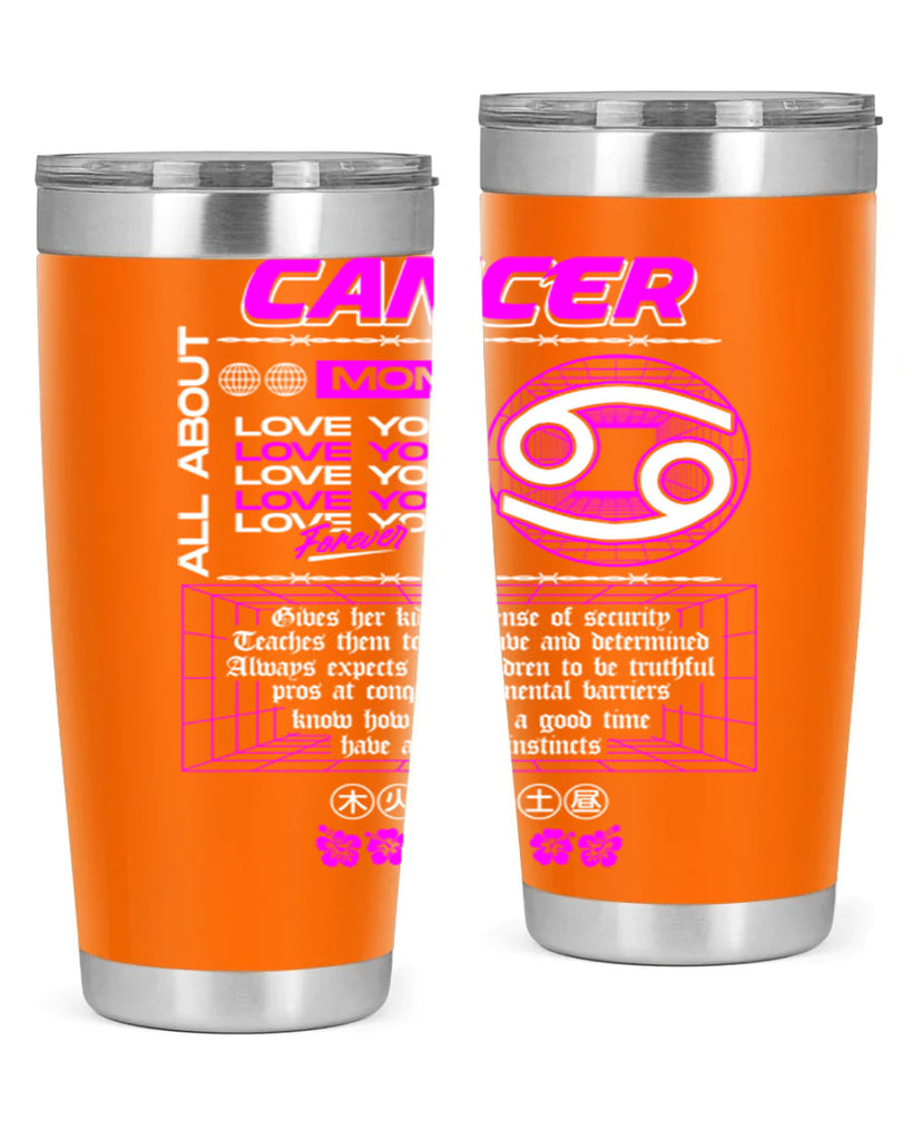 cancer 176#- zodiac- Tumbler