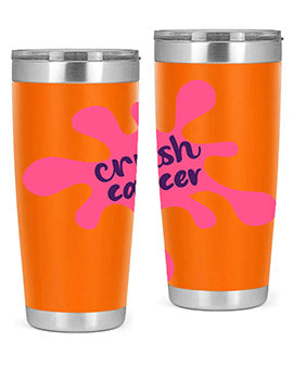 crush cancer Style 18#- breast cancer- Tumbler