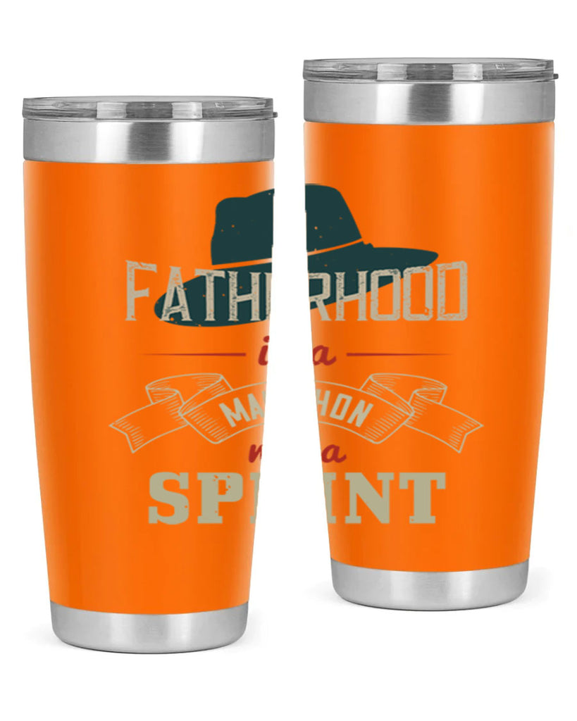 fatherhood is a marathon 227#- fathers day- Tumbler