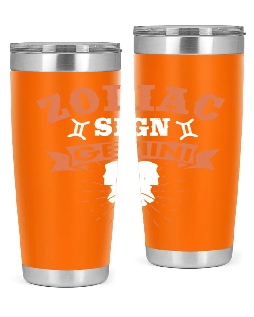 gemini 246#- zodiac- Tumbler