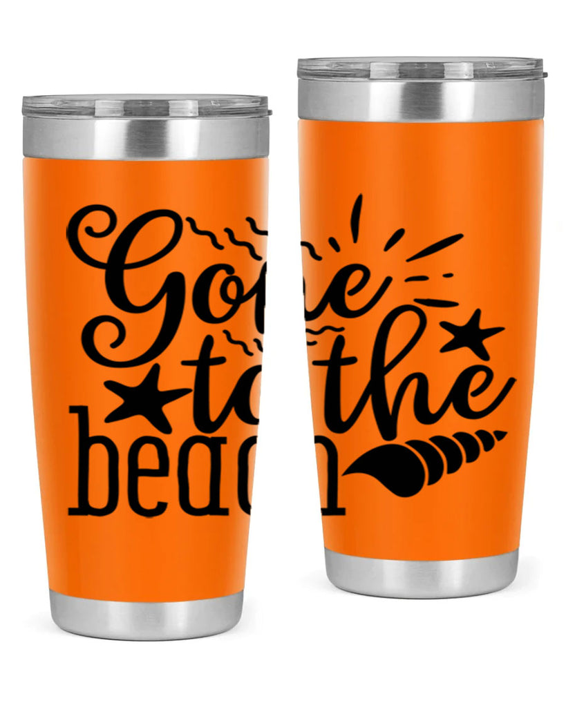 gone to the beach Style 100#- summer- Tumbler