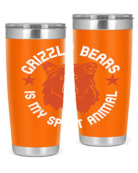 grizzly bears is my spirit animal 13#- Bears- Tumbler