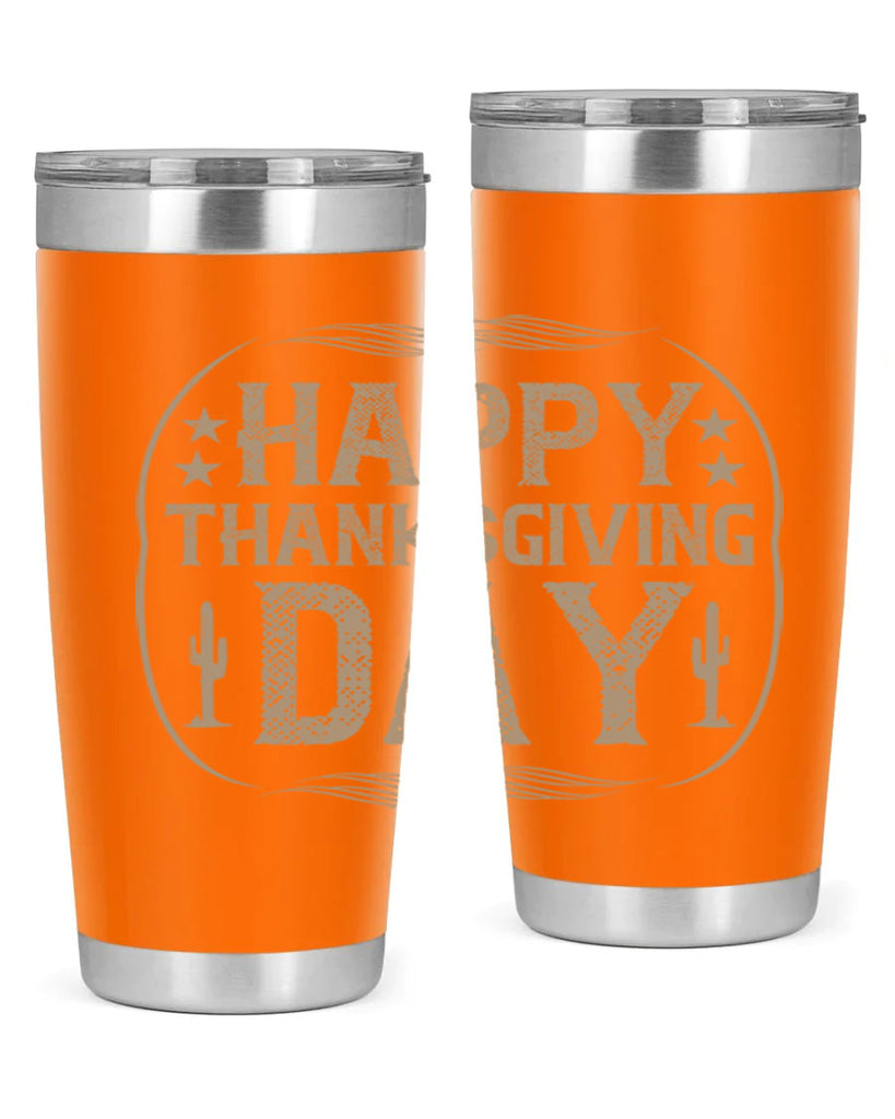 happy thanksgiving day 35#- thanksgiving- Tumbler