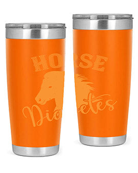 horse diabetes Style 34#- diabetes- Tumbler