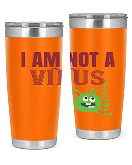i am not a virus Style 36#- corona virus- Tumbler