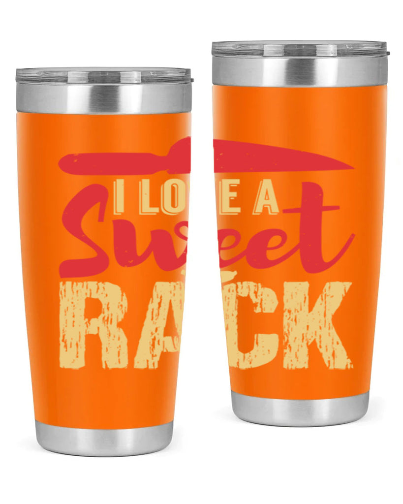 i love a sweet rack 40#- bbq- Tumbler