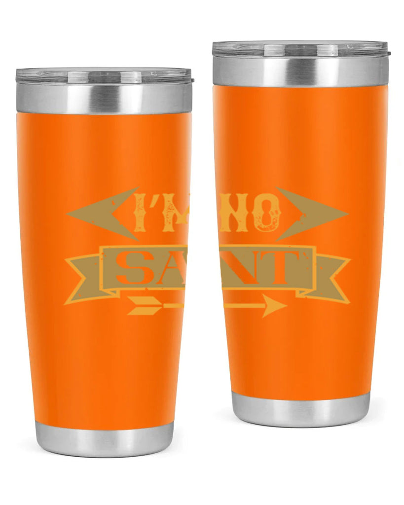 i’m no saint 59#- mardi gras- Tumbler