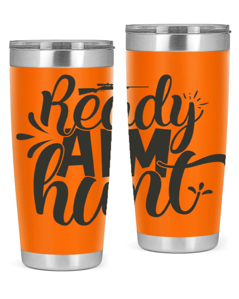 ready aim hunt 4#- hunting- Tumbler