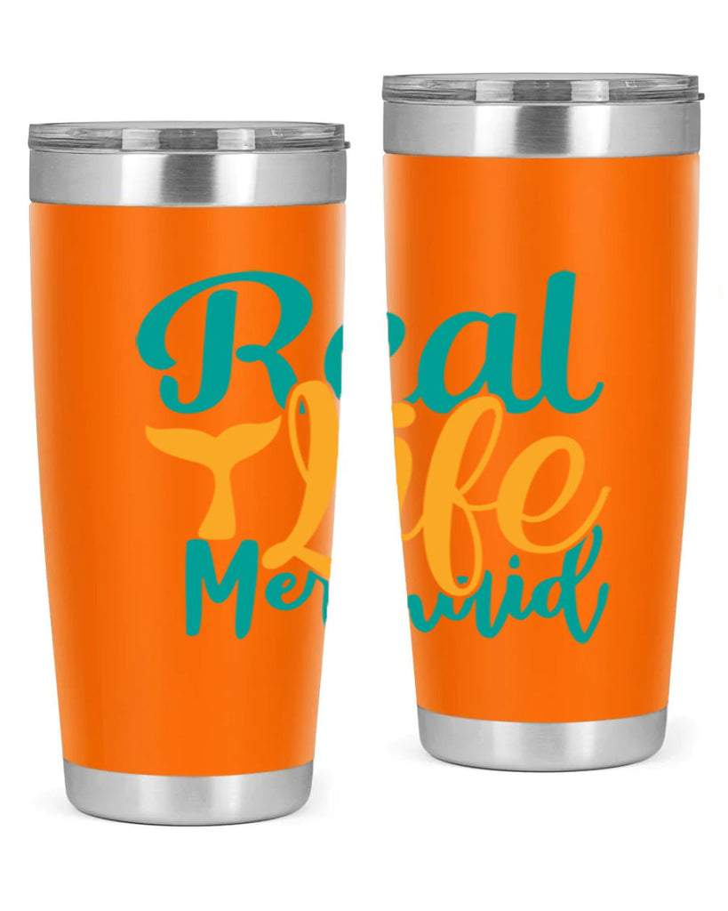 real life mermaid Style 80#- summer- Tumbler
